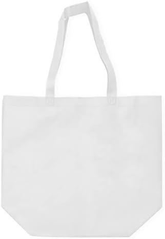 Zenpac White Gift Bags with Handles 12 Pack