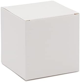 Juvale 100-Pack White 3x3x3 Gift Boxes with Lids
