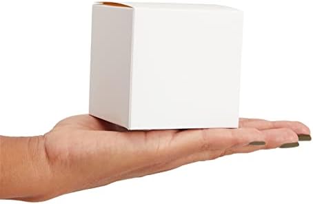 Juvale 100-Pack White 3x3x3 Gift Boxes with Lids