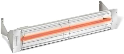 Single Element 2000 Watt Electric Patio Heater 240V Stainless Steel