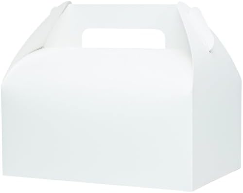 30 Pack Large Gable Gift Boxes for Party Treats