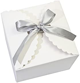 WEWILUCK 10 PCS Small White Gift Boxes with Lids