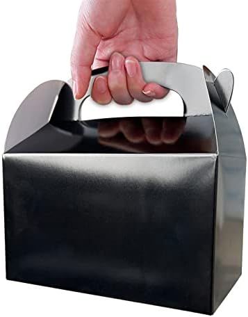 HKLMRO 35 Pc Black Candy Treat Boxes for Party