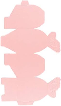 Kslong 50pcs Pink Butterfly Favor Boxes