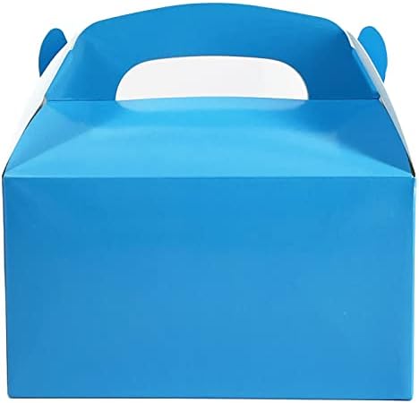The Dreidel Company Gable Treat Boxes 12-Pack Blue