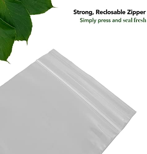 5x5 Inch Clear Resealable Plastic Bags 1000 Pack