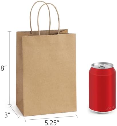 BagDream 25Pcs Small Gift Bags with Handles