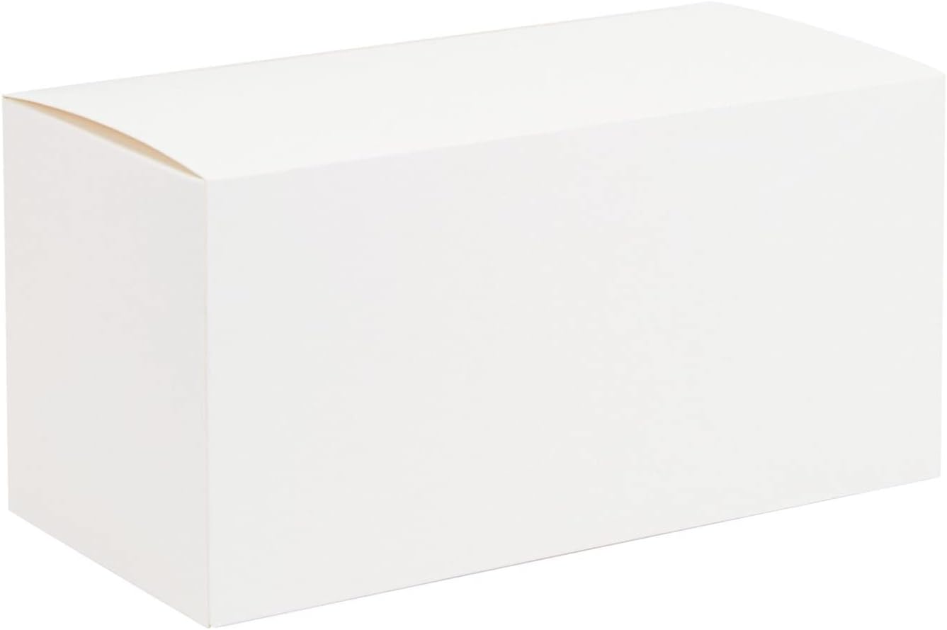 Juvale 20 Pack White Gift Boxes with Lids