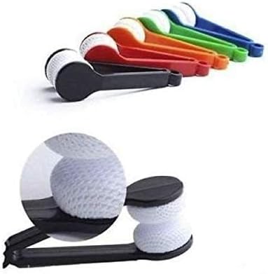 5 PCS Mini Eyeglass Cleaner with Soft Microfiber Brush and Clip