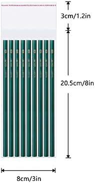BornFeel Cellophane Bags 3x8 Clear 100pcs for Bakery Crafts