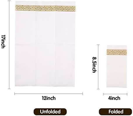 Vplus 200 Pack Guest Towels Disposable Bathroom Napkins