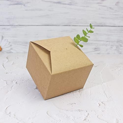 Brown Kraft Gift Box 10 Pack with Ribbon
