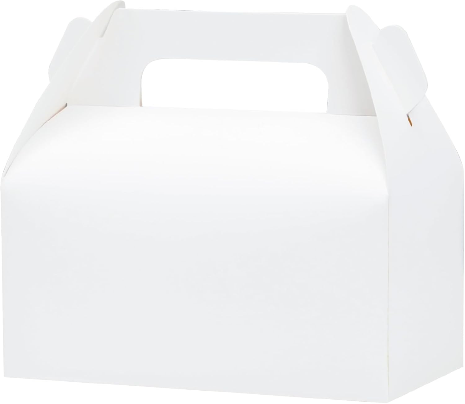 UnicoPak 10 Pack White Gable Treat Boxes