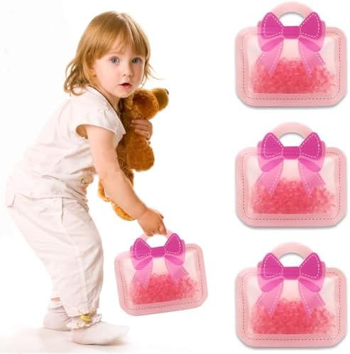 30 Pack Cartoon Bow Goodie Bags for Kids Birthday Parties