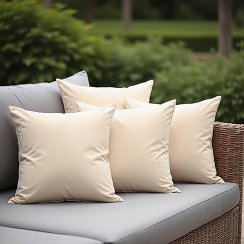 18x18 Inch Waterproof Throw Pillows Set of 3