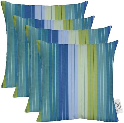 RSH Decor Sunbrella Square Throw Pillow Set of 4 17x17