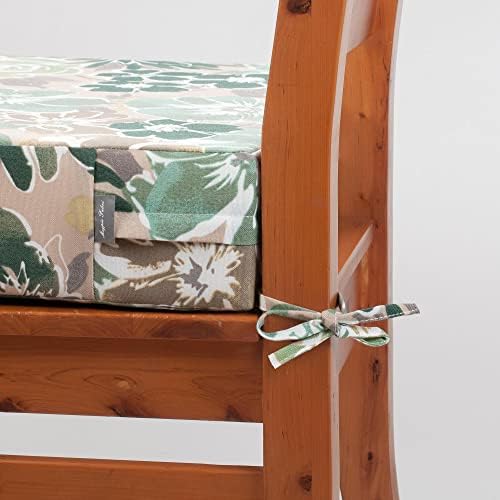 Magpie Fabrics Green Floral Cushion Covers Set of 2