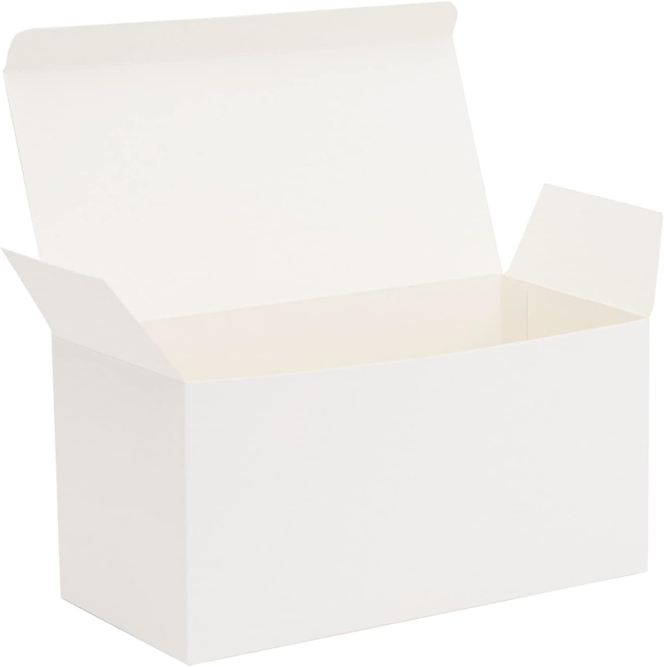 Juvale 20 Pack White Gift Boxes with Lids