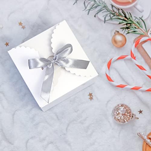 WEWILUCK 10 PCS Small White Gift Boxes with Lids