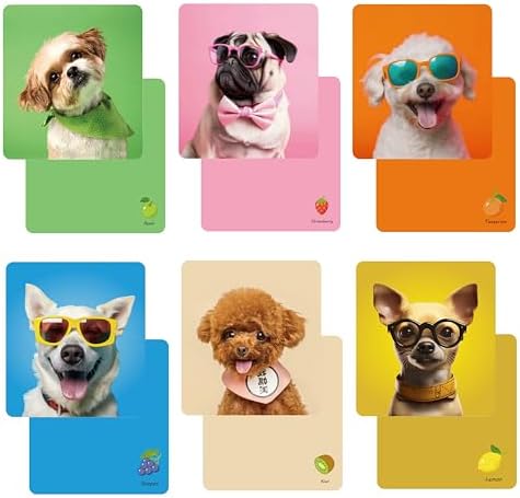 SEIBER Large Glasses Cleaning Cloth - 7x8in Multicolor