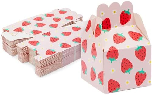 Sparkle and Bash Strawberry Treat Boxes 36 Pack