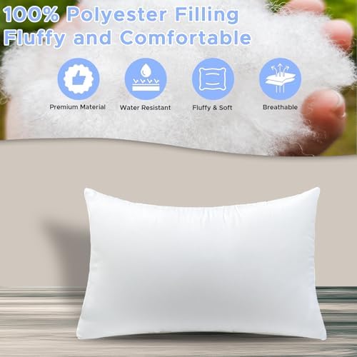 12x20 Inch Outdoor Pillow Inserts Pack of 2