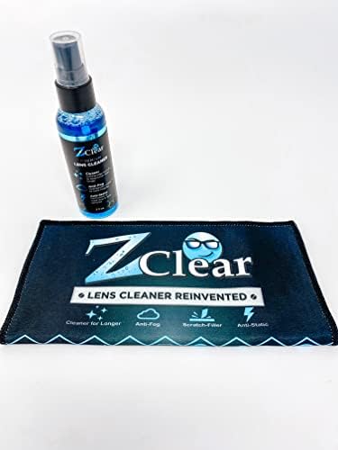 Z Clear 2 oz EyeGlasses Cleaner with Microfiber Cloth