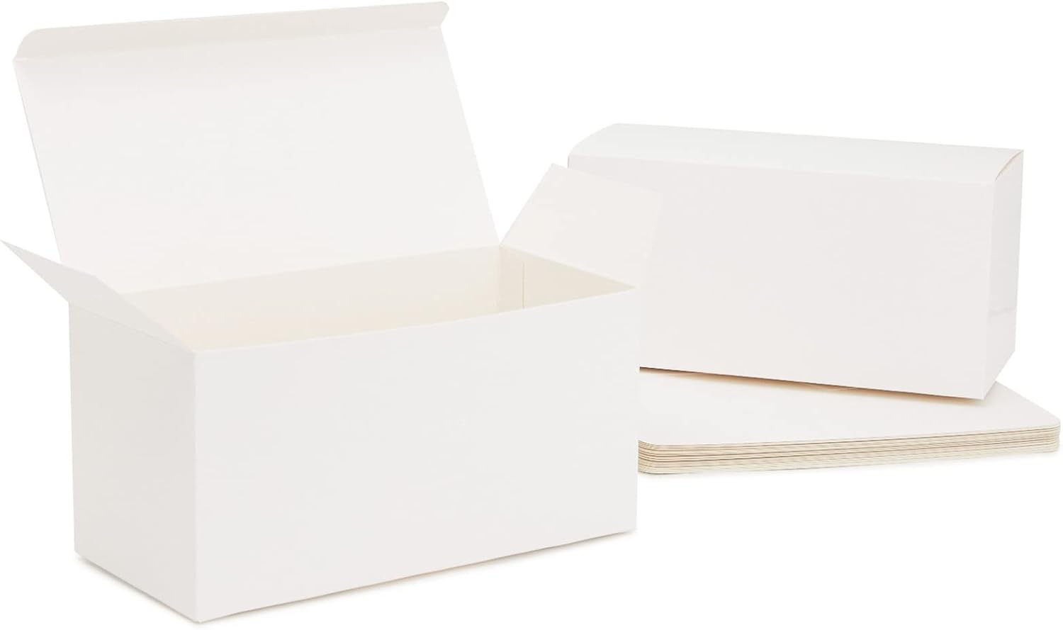 Juvale 20 Pack White Gift Boxes with Lids