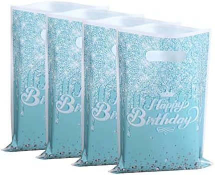 Egami 30 Pack Teal Silver Party Bags