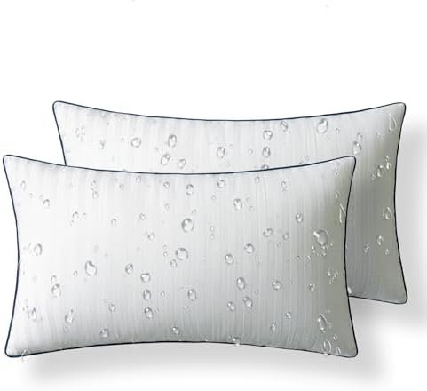 Phantoscope Waterproof Pillow Inserts Pack of 2