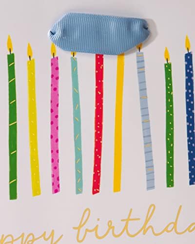 Papyrus 9 Inch Birthday Gift Bag with Candles