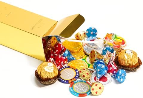 UnicoPak 30 Gold Bar Party Favor Boxes