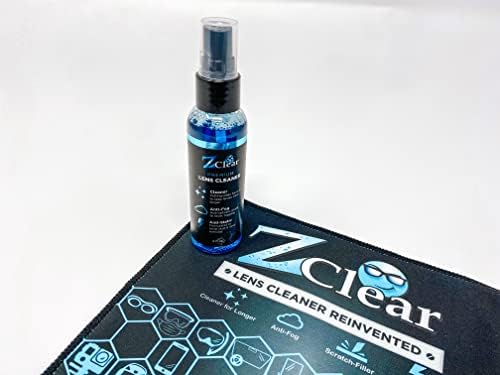 Z Clear 2 oz EyeGlasses Cleaner with Microfiber Cloth