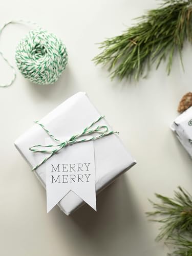 Eupako 4x4x4 White Kraft Gift Boxes 25 Pack