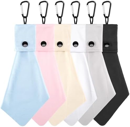 Vemiss 6 Pack Microfiber Cleaning Cloths for Glasses Lenses Screens Jewelry