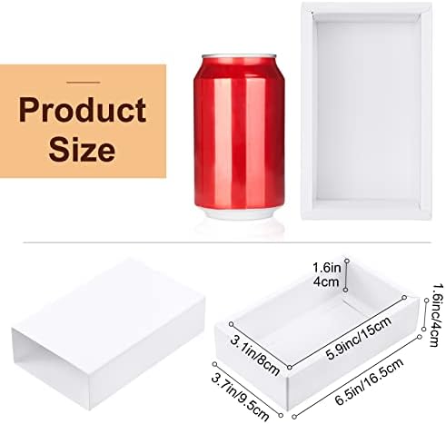 Zonon 30 Piece Kraft Paper Drawer Boxes for Gifts