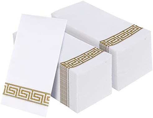 Vplus 200 Pack Guest Towels Disposable Bathroom Napkins