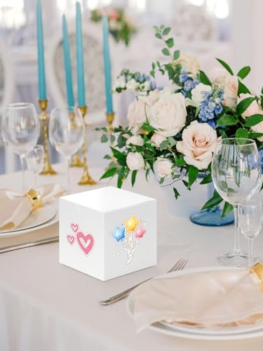 Eupako 4x4x4 White Kraft Gift Boxes 25 Pack