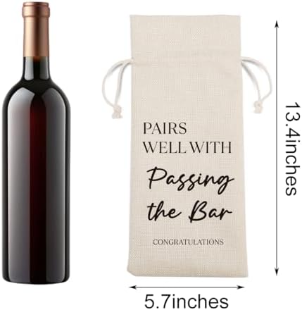 Law School Graduation Wine Bag for Her Him