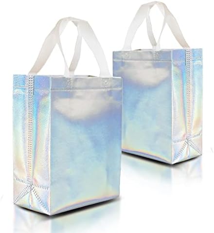 Nush Nush Iridescent Holographic Gift Bags Set of 12