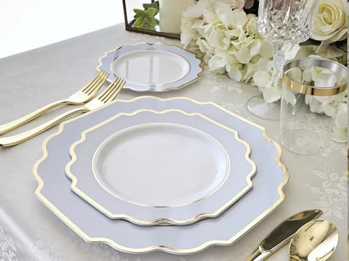 OCCASIONS FINEST 50 Plate Set Wedding Party