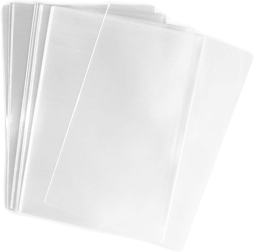 200 Pcs 5-12 x 7-14 Clear Cellophane Bags