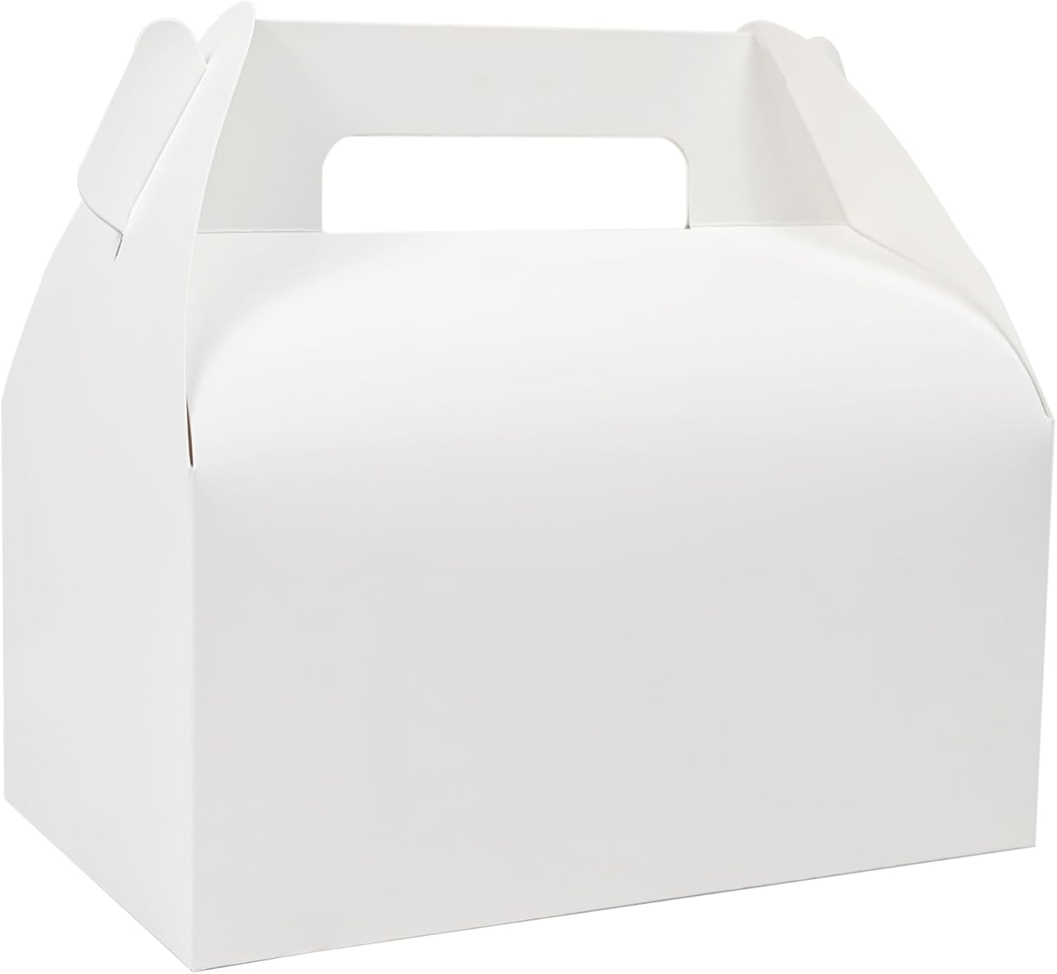 Unarty 30 PCS Large Gable Boxes White 9x6x6 Inch Gift Boxes