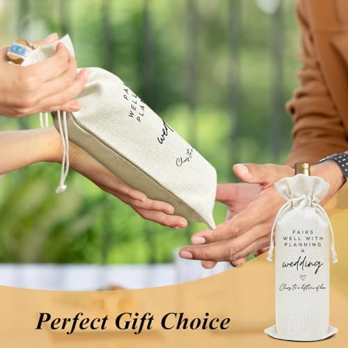 OayGnay Reusable Wine Gift Bag with Drawstring - 1Pc
