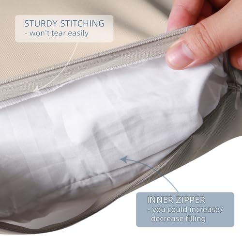 18x18 Inch Waterproof Throw Pillows Set of 3