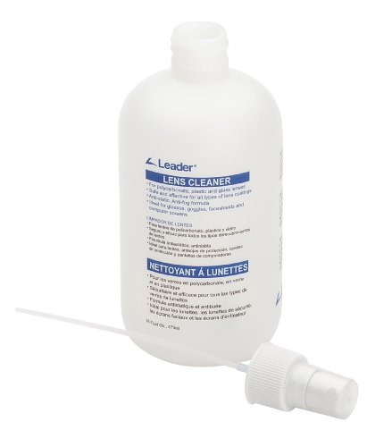 Leader C-Clear Lens Cleaning Solution with Pump 16 Ounces