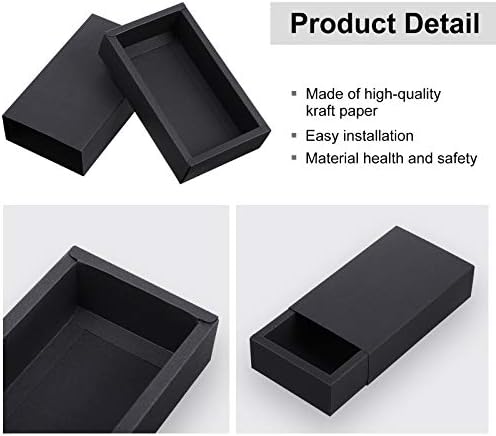 Zonon 30 Piece Kraft Paper Drawer Box Set
