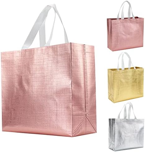 12 Pcs Reusable Gift Bags for Party Wedding