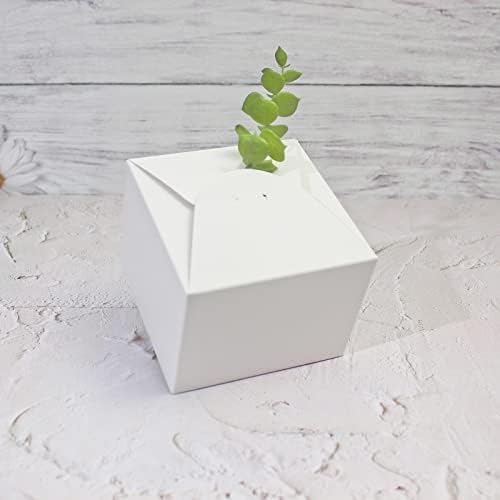 WEWILUCK 10 PCS Small White Gift Boxes with Lids