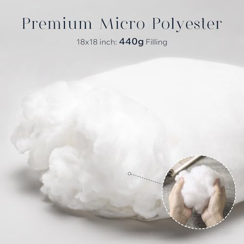 Phantoscope Waterproof Pillow Inserts Pack of 2